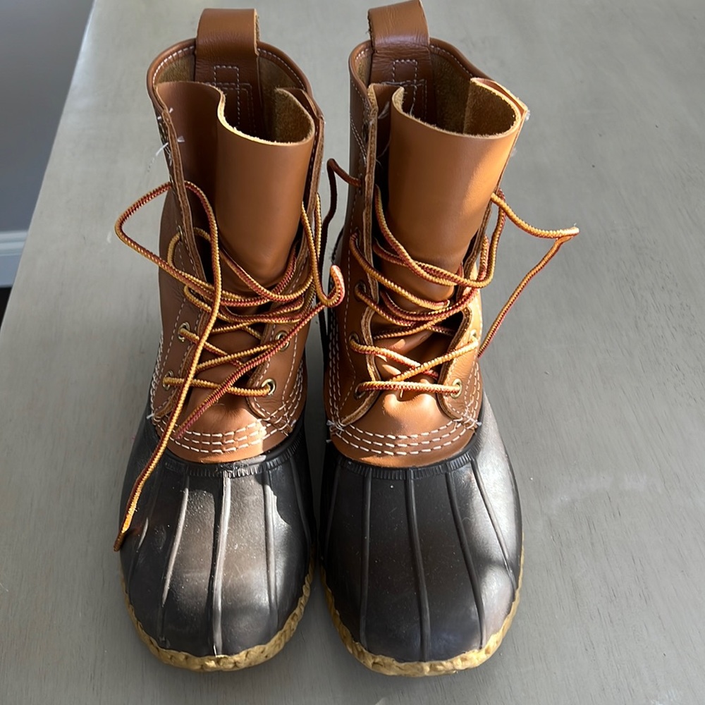 LL Bean duck boots
